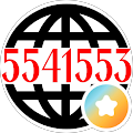 554 553