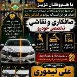 ‫علی تیموری [نقاش حرفه ای اتومبیل رنگ کوره ای]‬‎