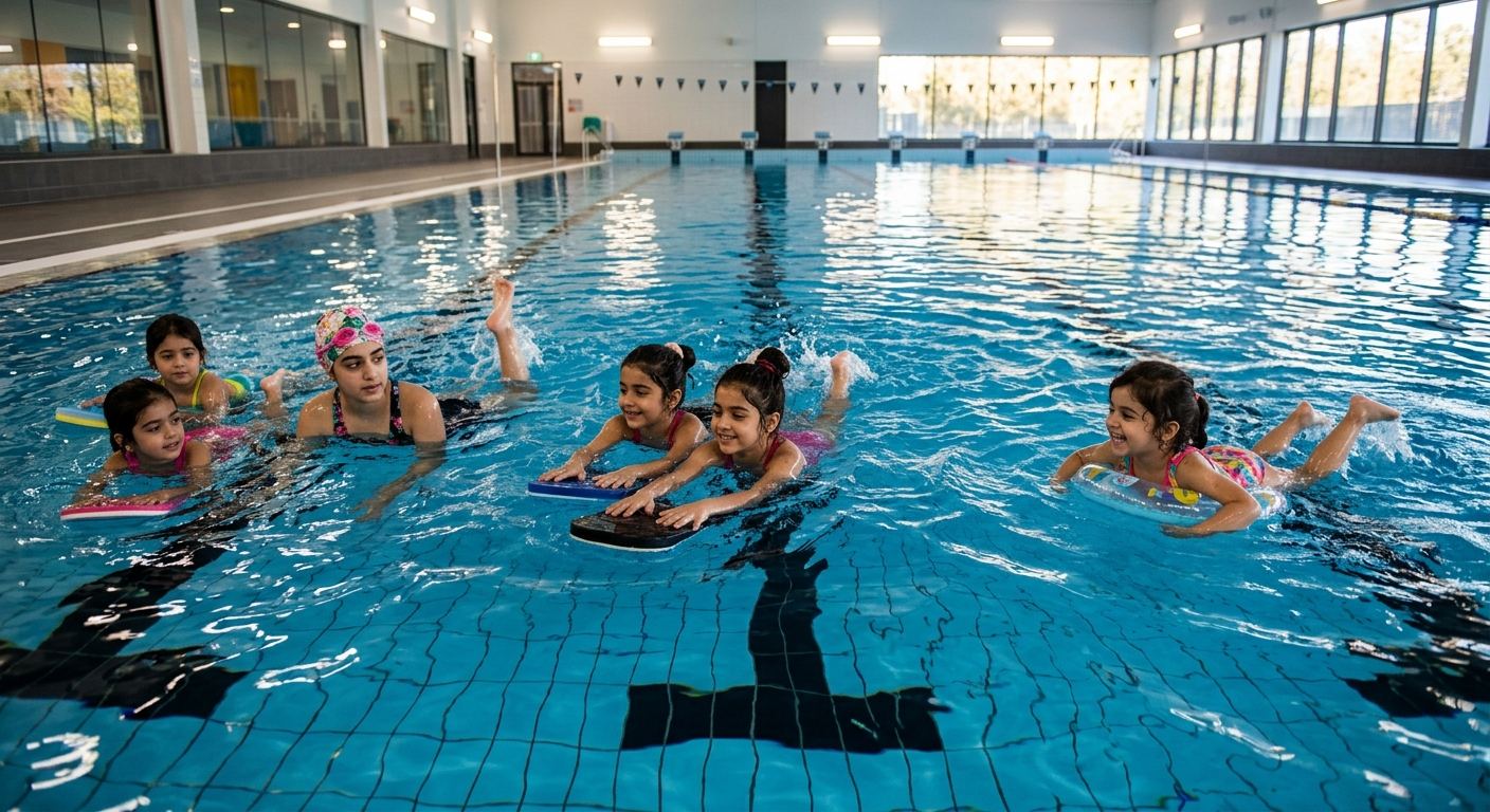 آموزش شنا در آکادمی اکسیژن