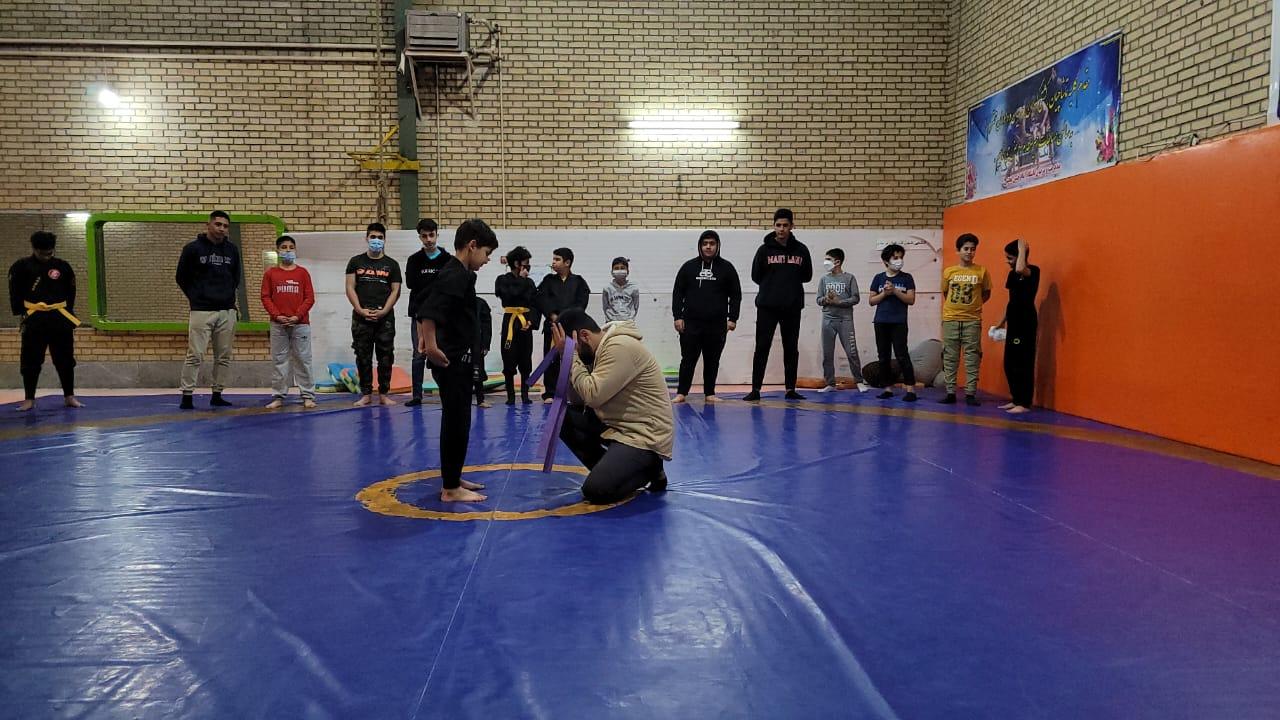 باشگاه امام حسن مجتبی آموزش نین جوتسو