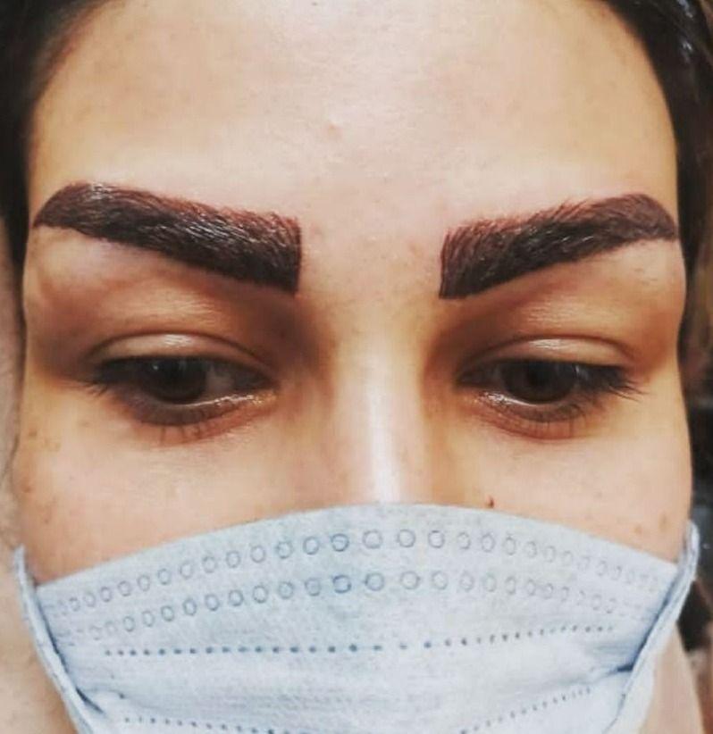 تتودائم صورت وبدن هاشورمیکروخط چشم و