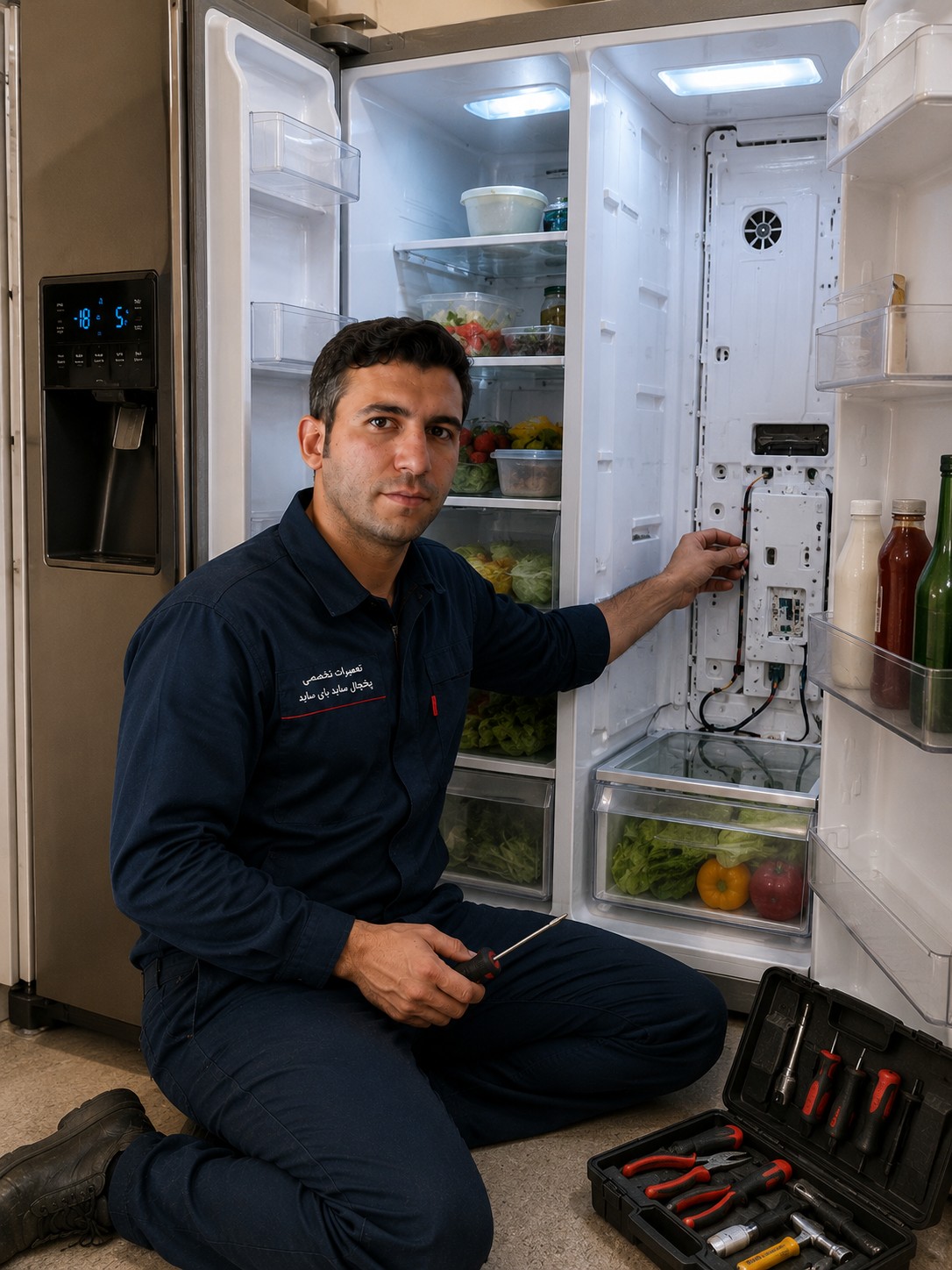 تعمیر یخچال امین