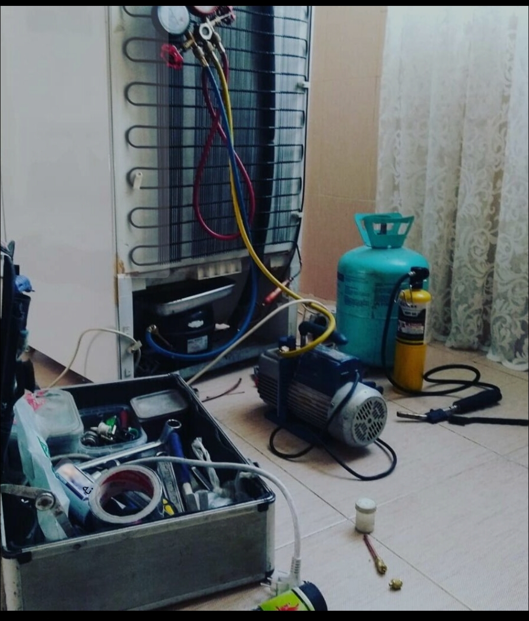 تعمیرات انواع یخچال عباسی