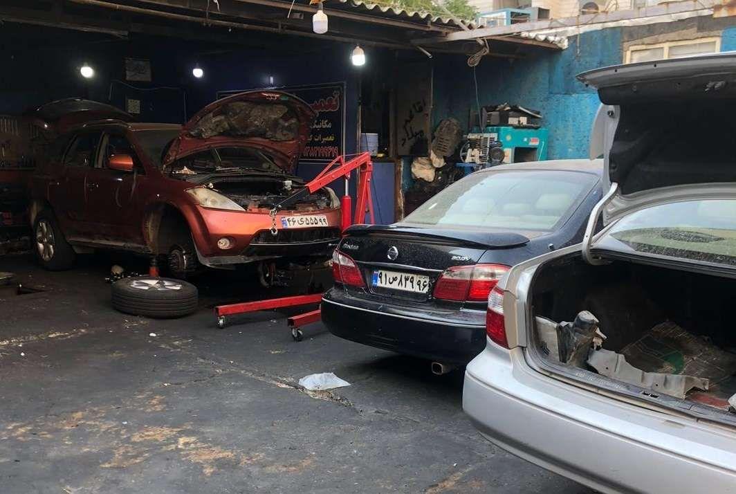 تعمیرگاه حاتمی در شهر زیبا