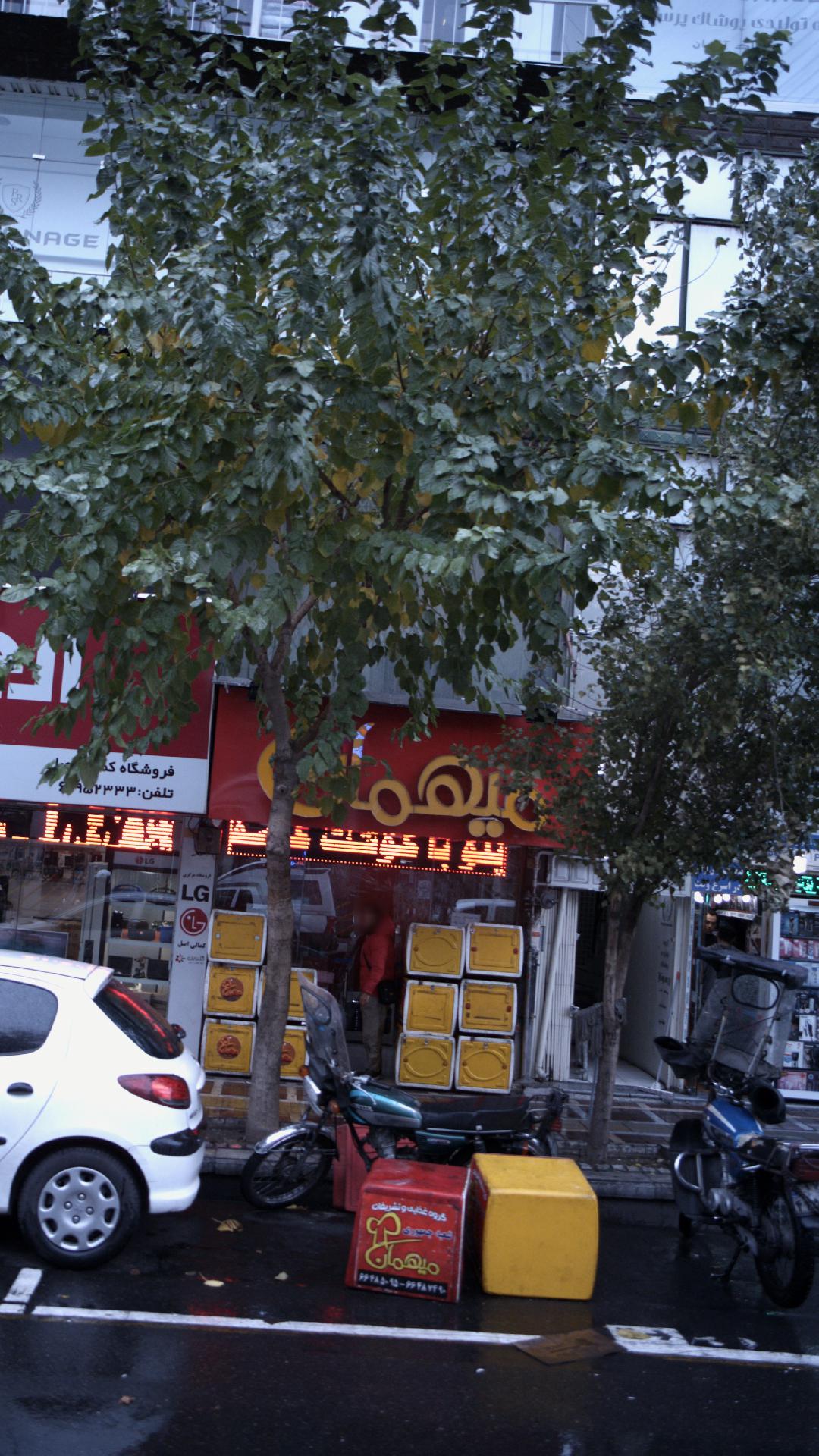تهیه غذای میهمان (شعبه جمهوری)