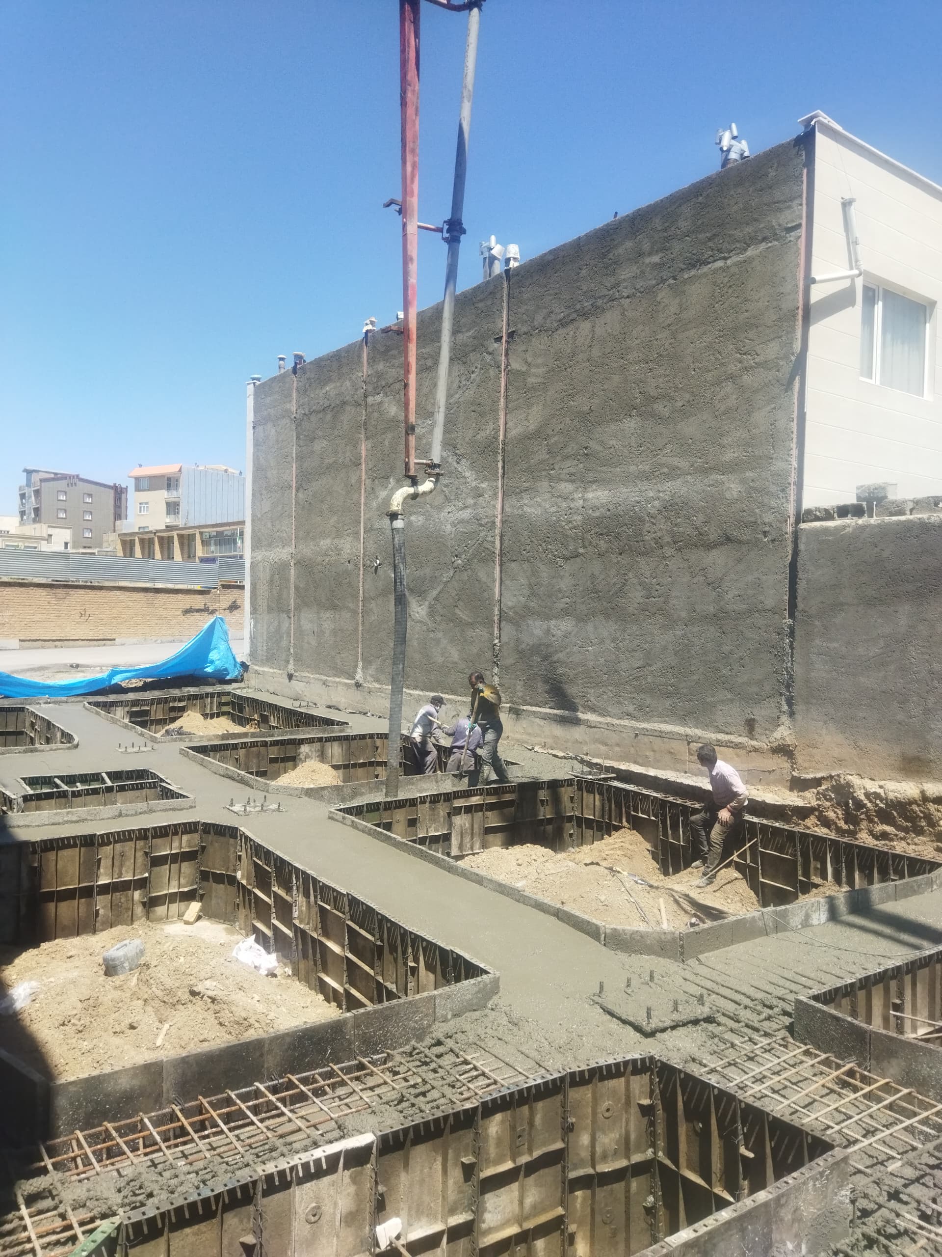 تیرچه سازی واجر اسقف الیگودرز