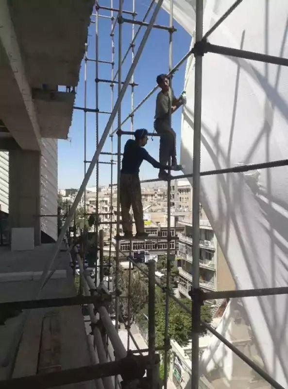 داربست فلزی و نصاب داربست بند قاسمی