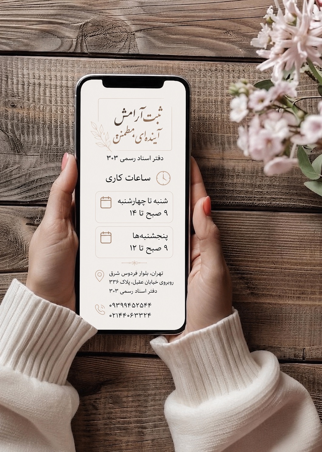دفتر اسناد رسمی 303 تهران