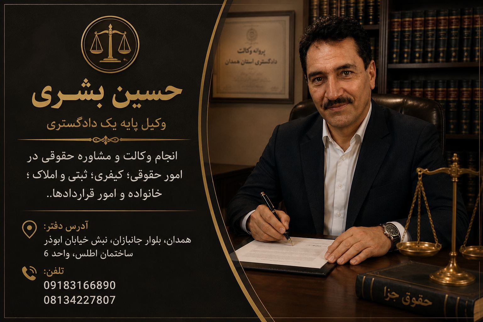 دفتر وکالت حسین بشری