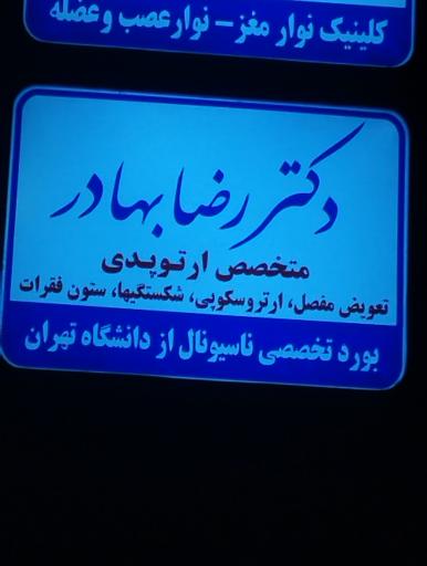 دکتر رضا بهادر
