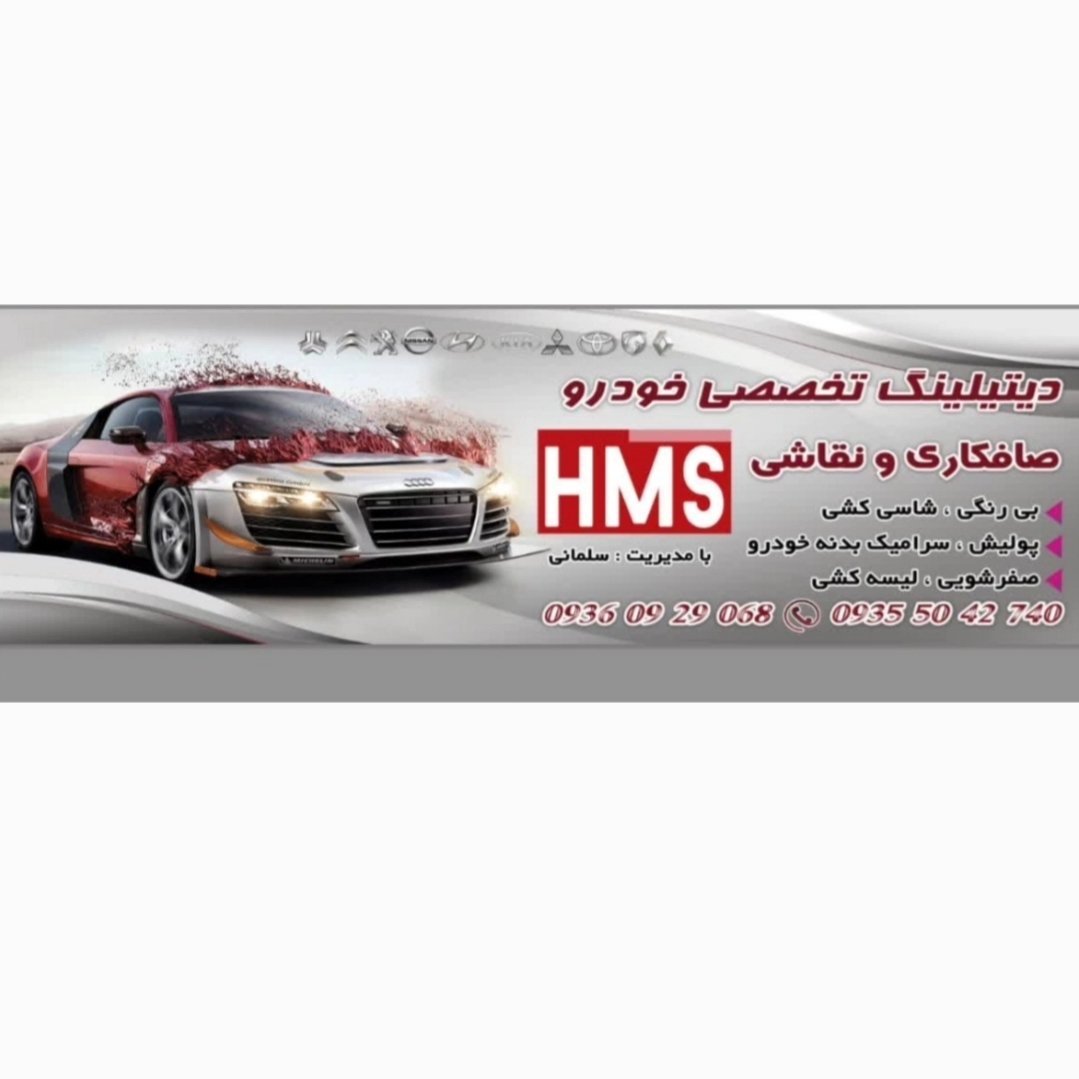 دیتلینگ وصافکاری و نقاشی hms