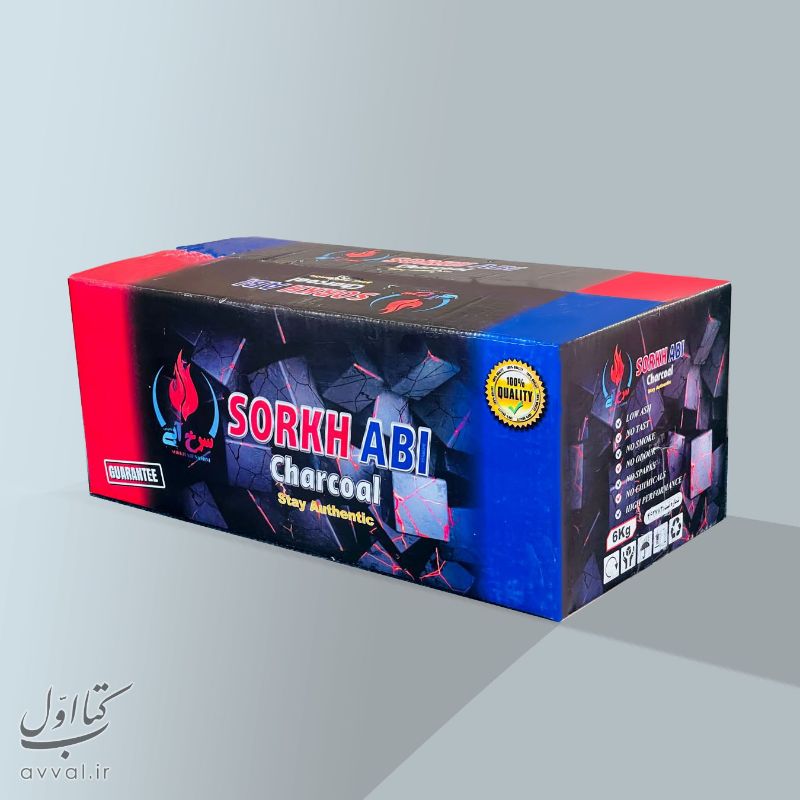 ذغال سرخ آبی