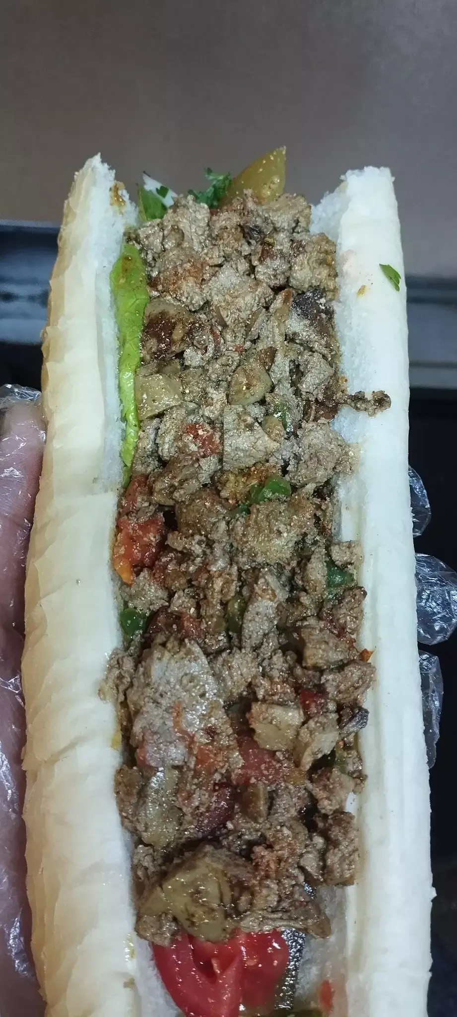 ساندویچ واغذیه کباب جگر بال پاچین خانسرا