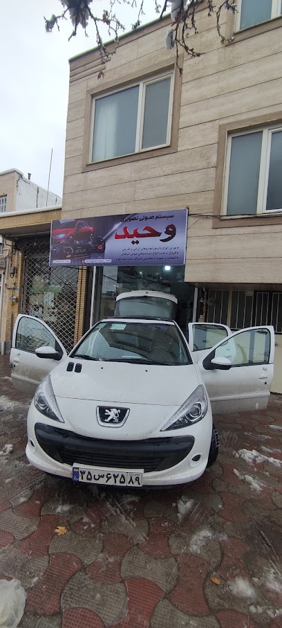 سیستم صوتی و تصویری اتومبیل وحید