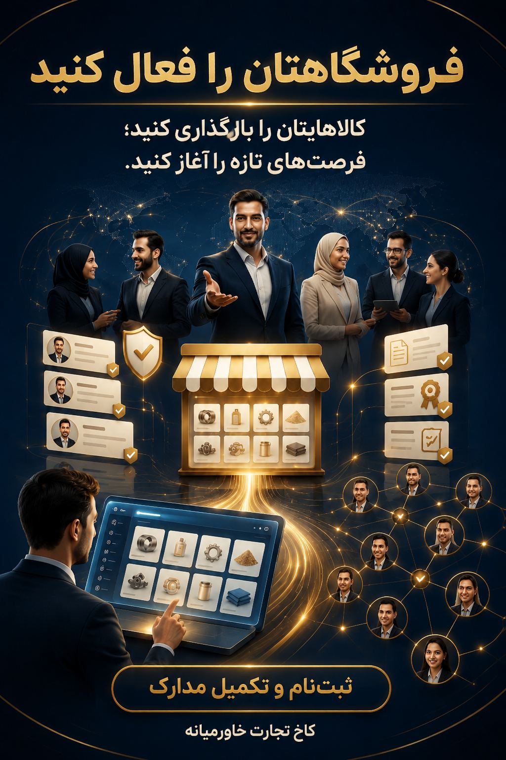 شرکت بازرگانی کاخ تجارت _برند کاخ تجارت