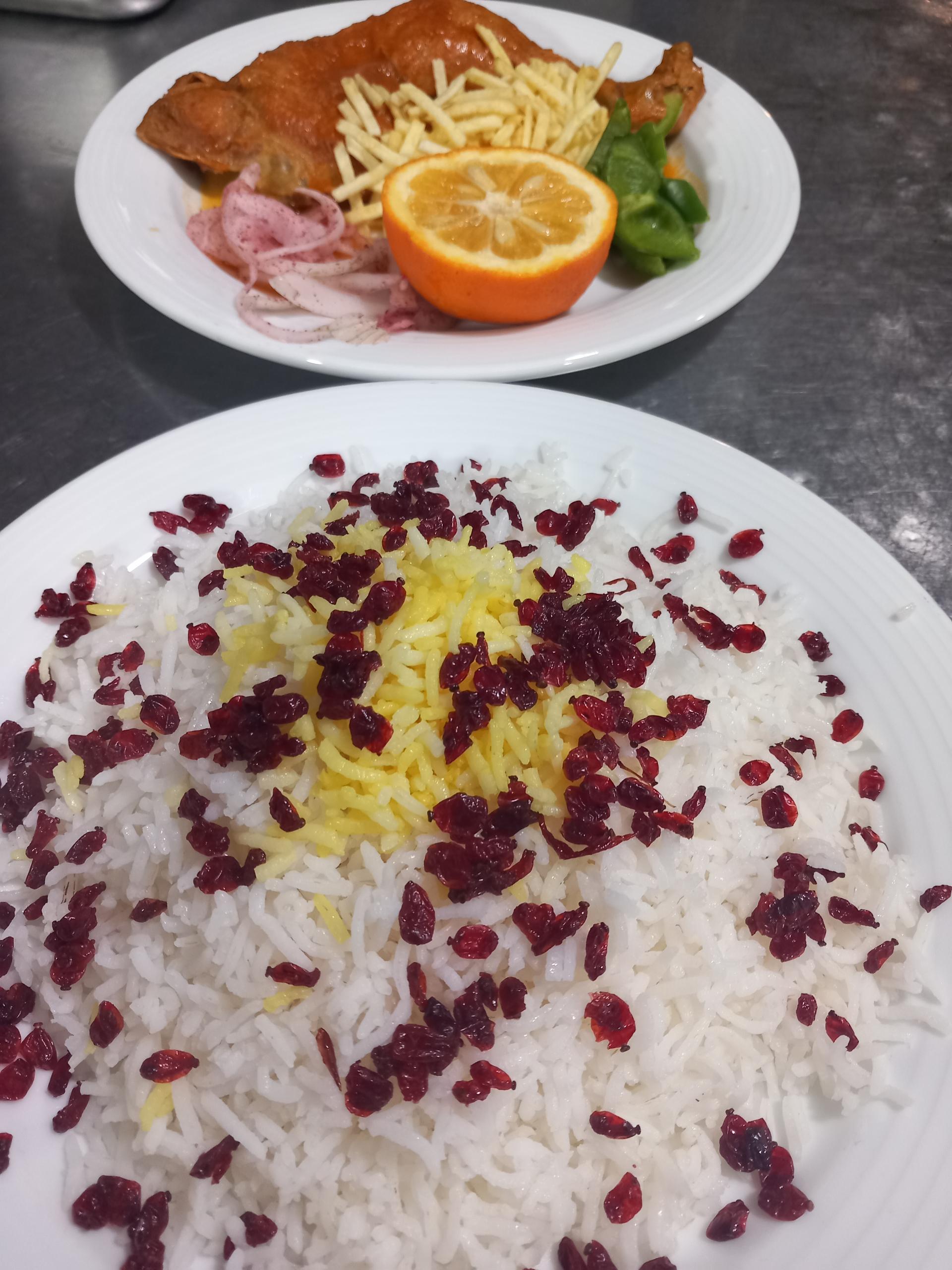 غذا خونه زعفرون