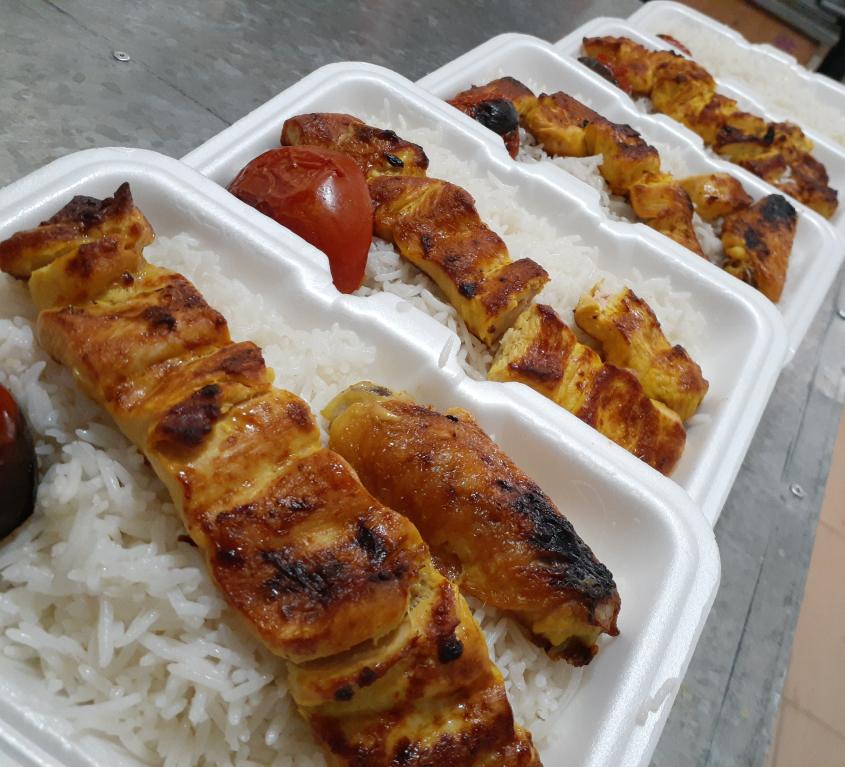 غذای بیرون بر برکت