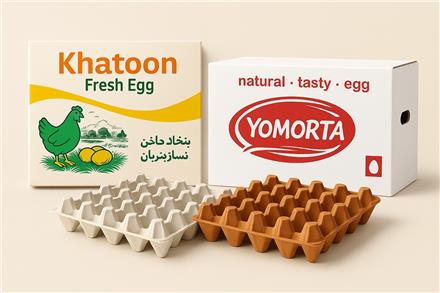 فروش عمده شانه تخم‌مرغ و کارتن ۳ و ۵ لایه و لمینت