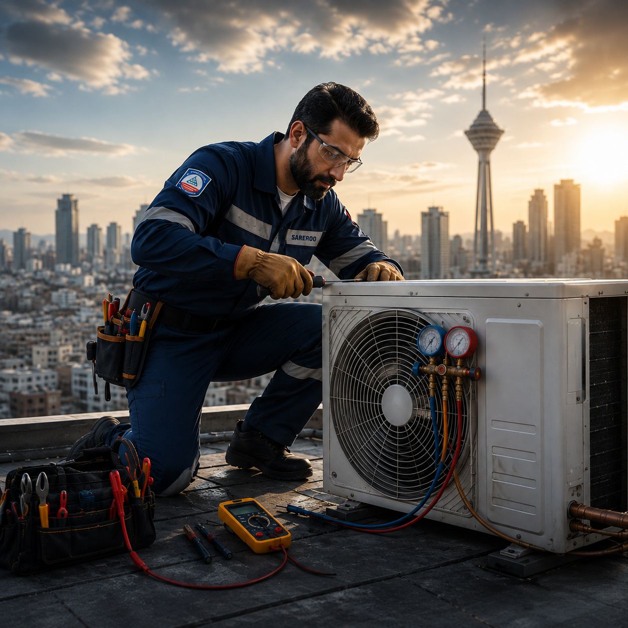 فنی بان,تعمیر یخچال لباسشویی اسپیلت پکیج