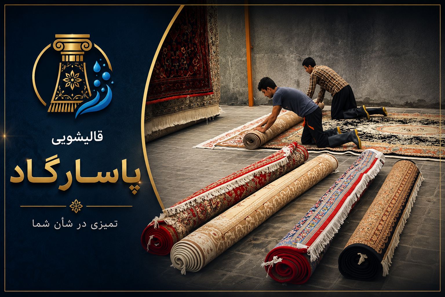 قالیشویی پاسارگاد 《《پردیس،بومهن،رودهن》》