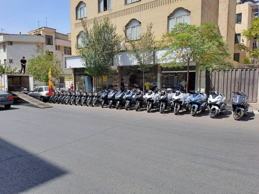 موتور سیکلت تک سوار نمایندگی هانی موتور