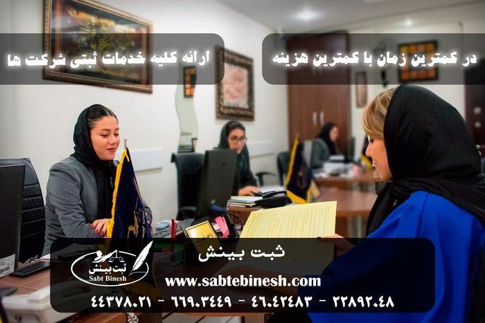 موسسه ثبت بینش