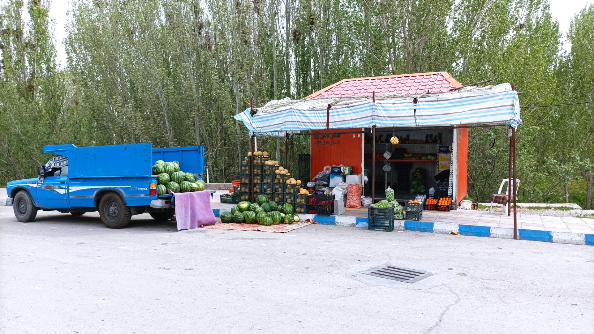 میوه و سبزی فروشی عمو تقی