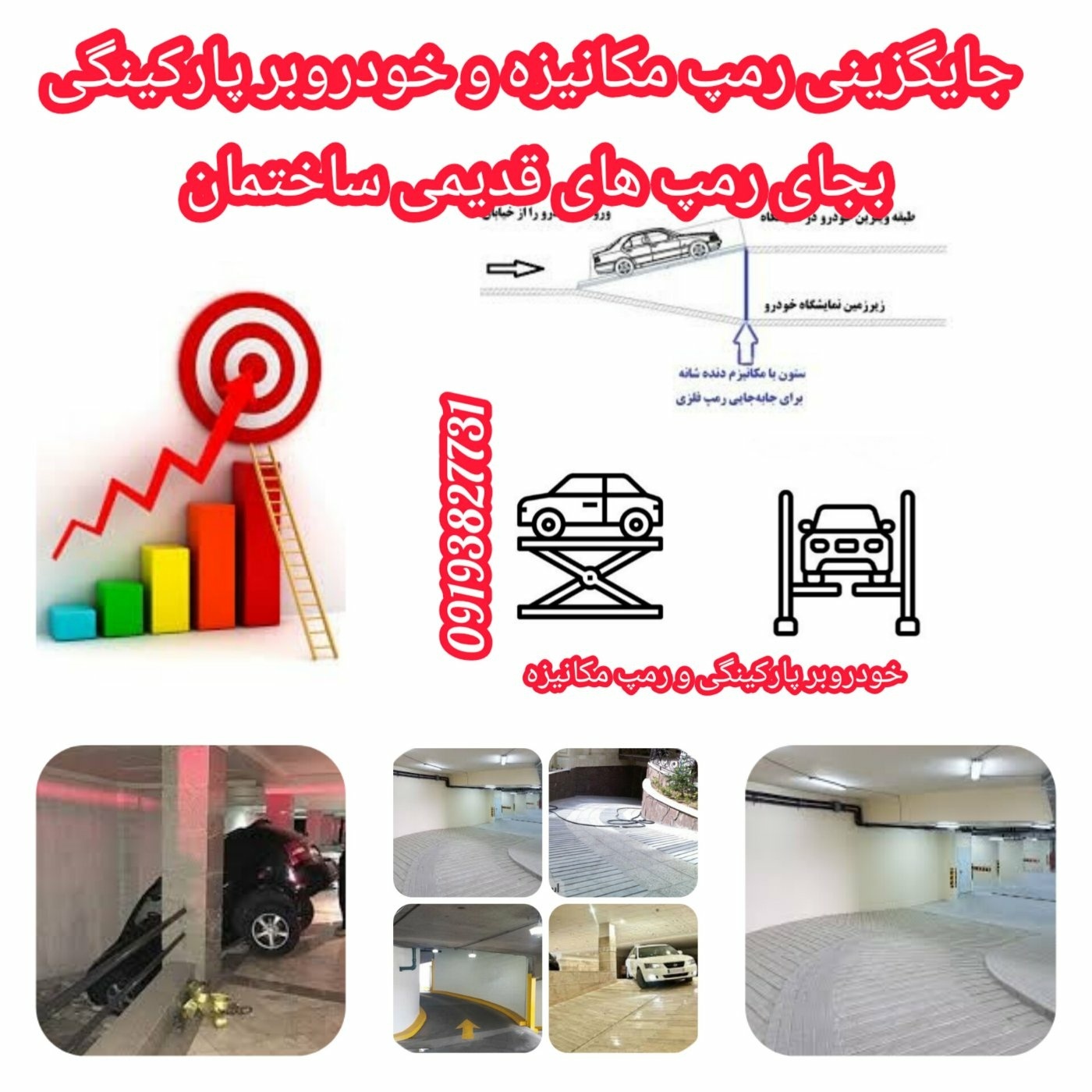 نصب انواع آسانسور های رفیعی