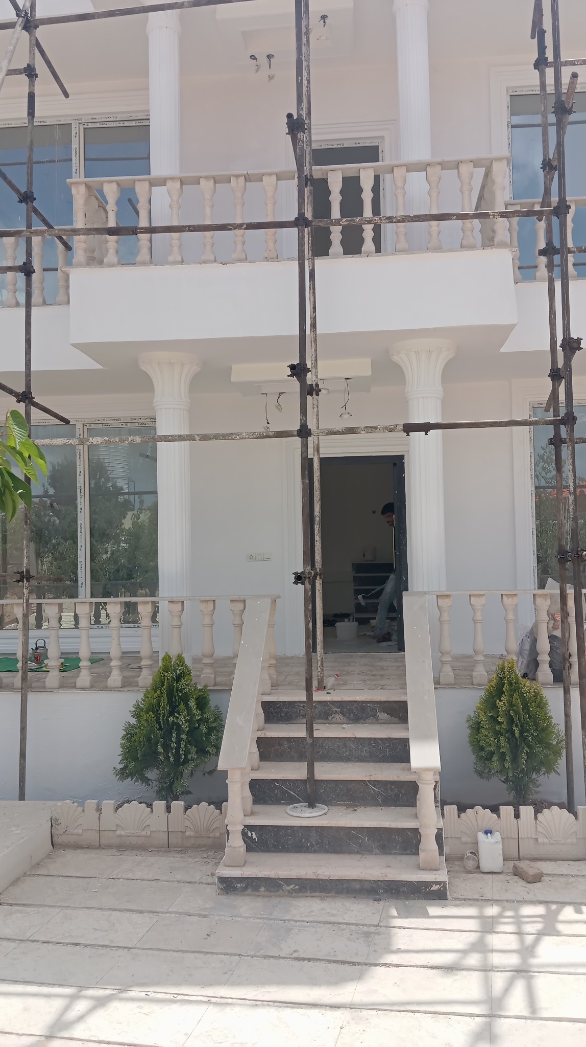 نقاشی ساختمان مرتضی اکبری حاجی عطالو