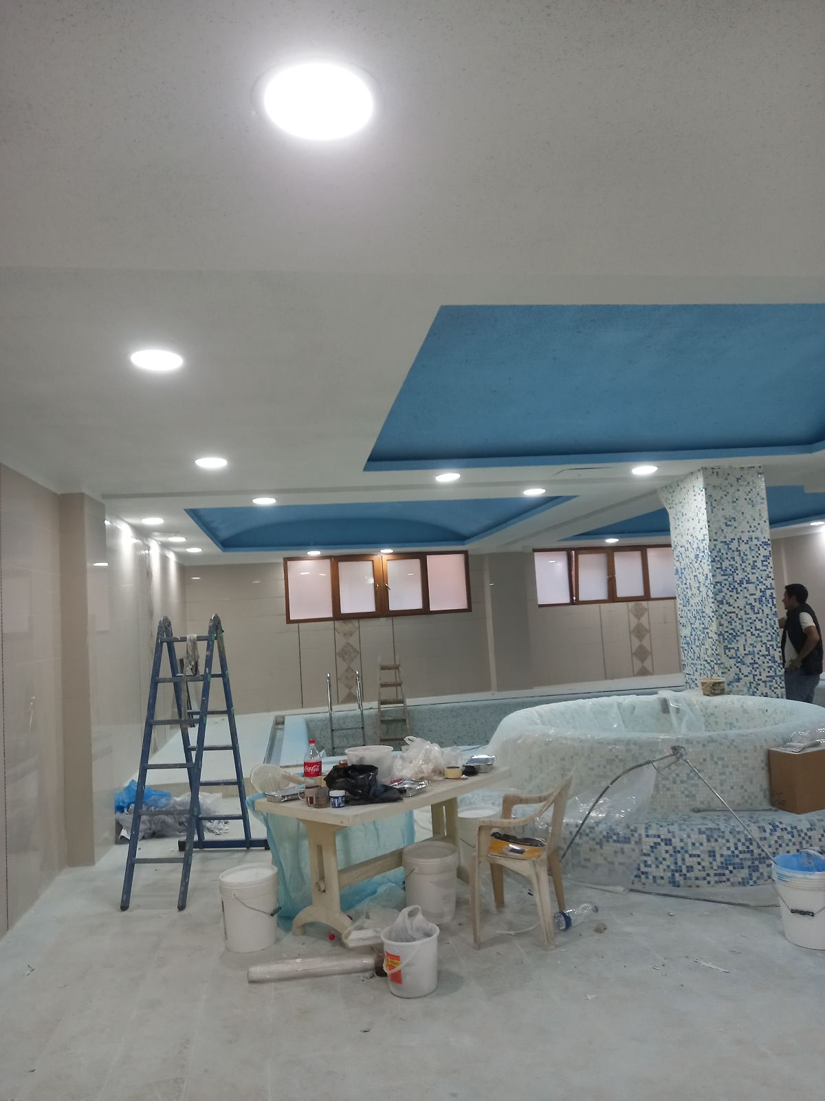 نقاشی ساختمان کاغذ دیواری گوار