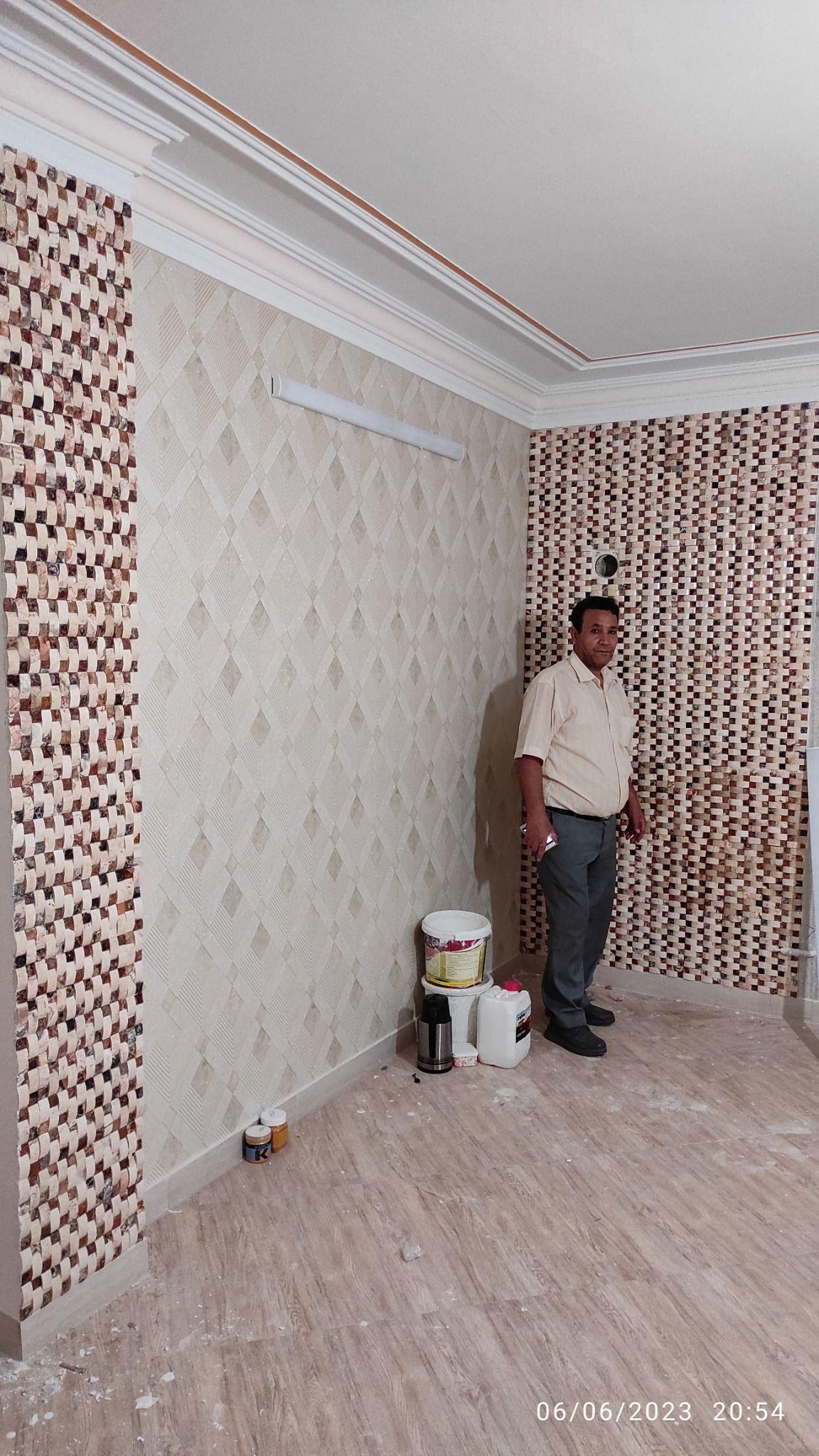 نقاشی ساختمان. کاغذدیواری.تعمیرات داخلی گلستانی