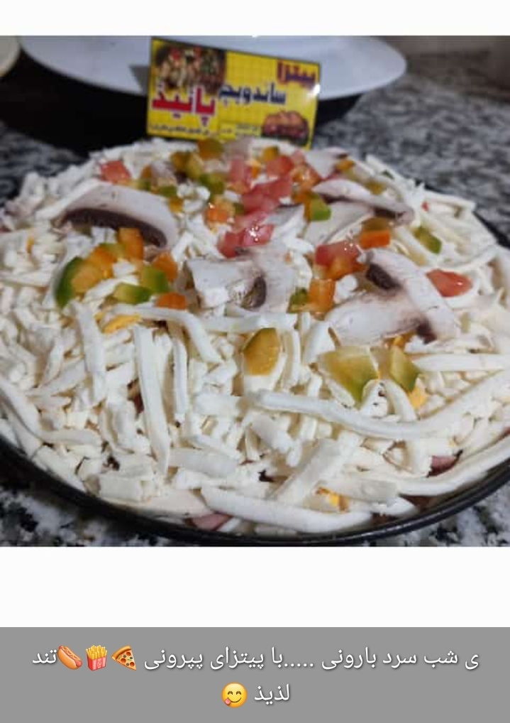 پيتزا ساندويچ پانیذعلی اباد کتول