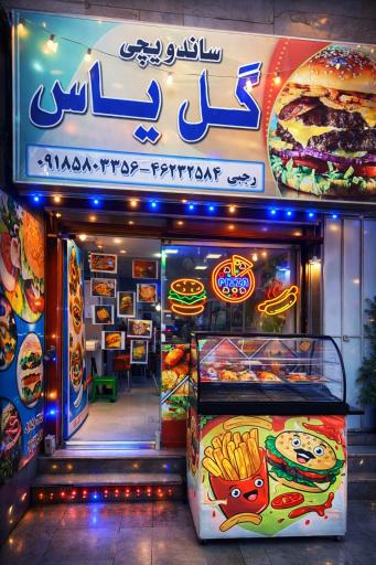 پیتزا گل یاس