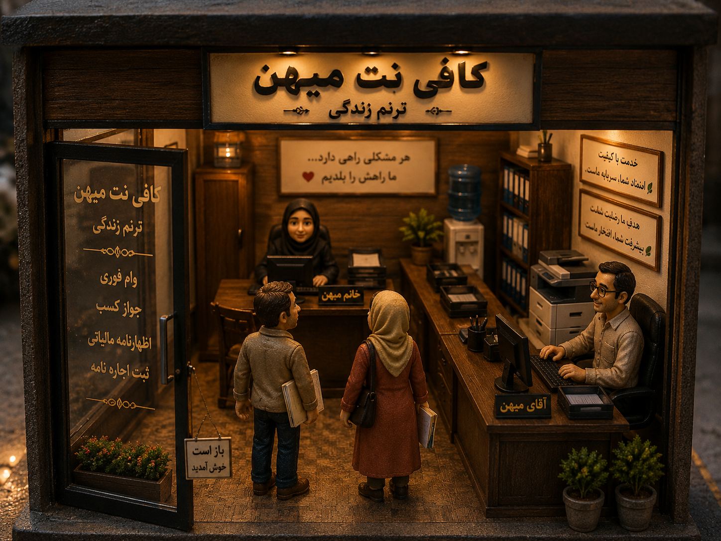 کافی نت میهن