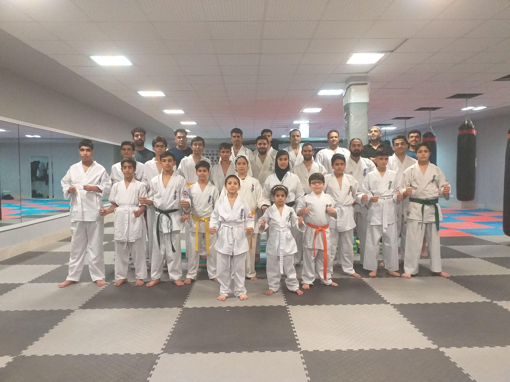 کیوکوشین کرمان آکادمی شیهان صنایعی
