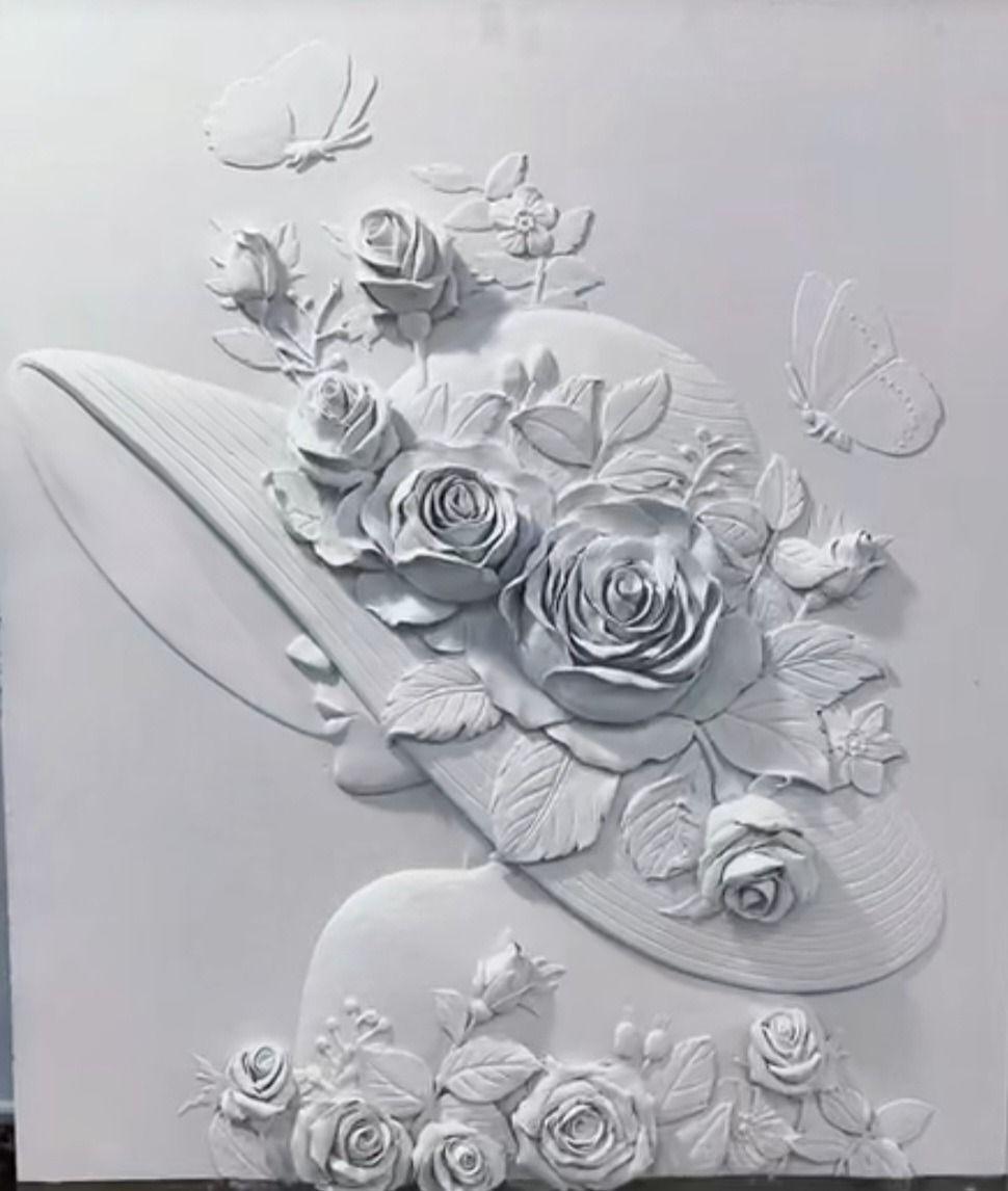 گروه هنری آشین ، نقش برجسته و گچبری مدرن
